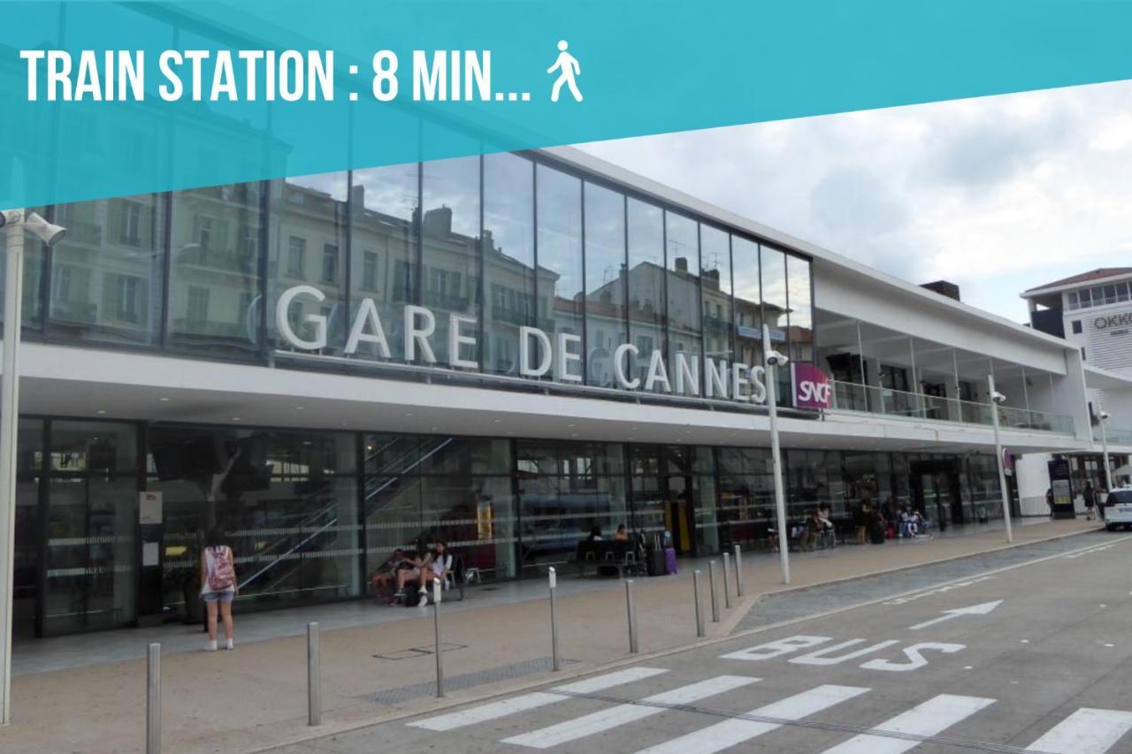 Le Forville : 400M Palais, Calme, Clim Cannes Luaran gambar